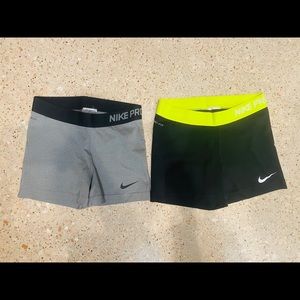 Nike Pro spandex shorts